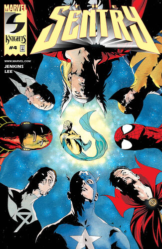 The Sentry #4 cover