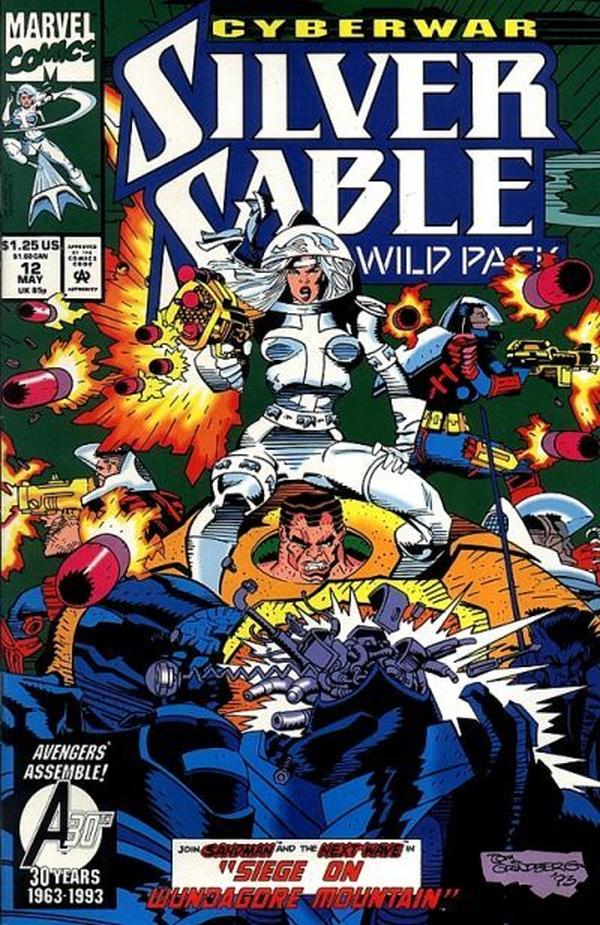 Silver Sable and the Wild Pack #12 cover