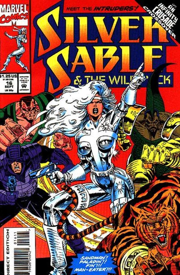 Silver Sable and the Wild Pack #16 cover