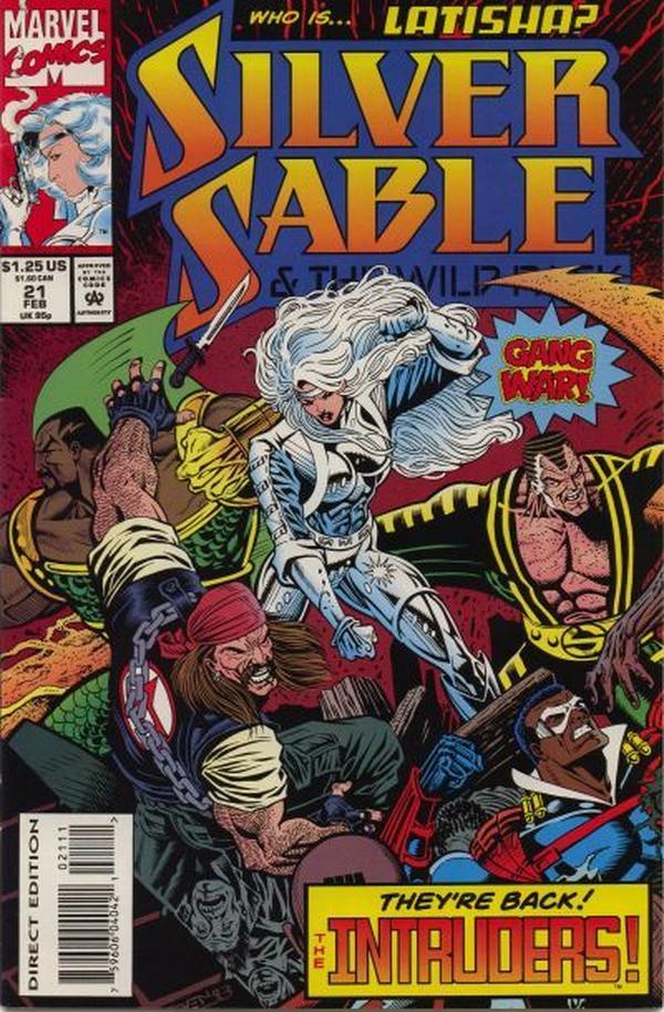 Silver Sable and the Wild Pack #21 cover