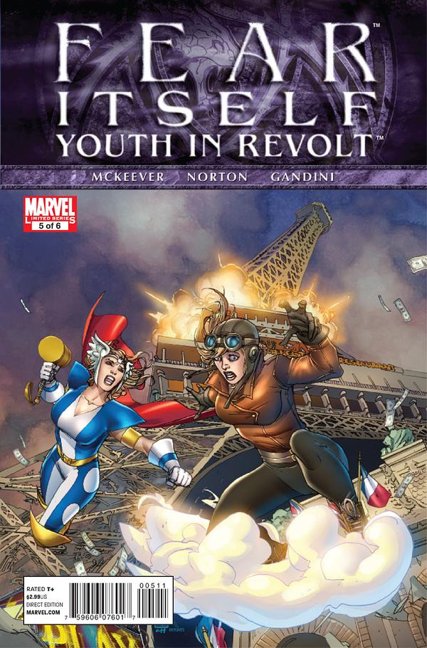 Fear Itself: Youth in Revolt #5 cover
