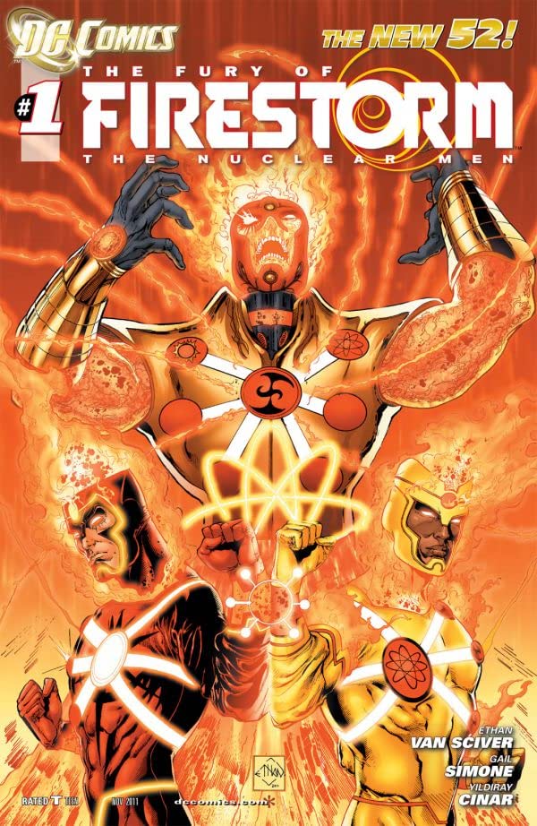 The Fury of Firestorm: The Nuclear Men #1 cover