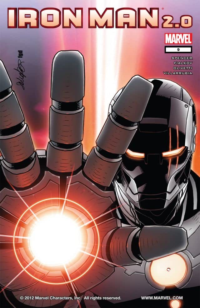 Iron Man 2.0 #9 cover