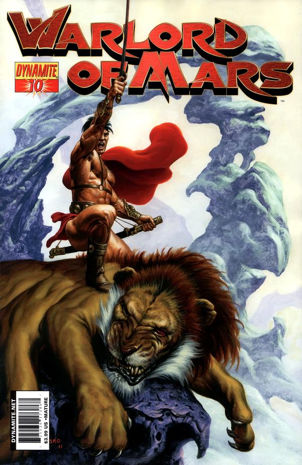 Warlord of Mars #10 cover