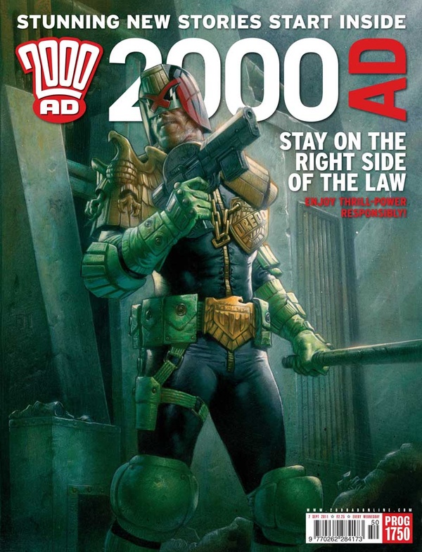 2000 AD #1750 cover