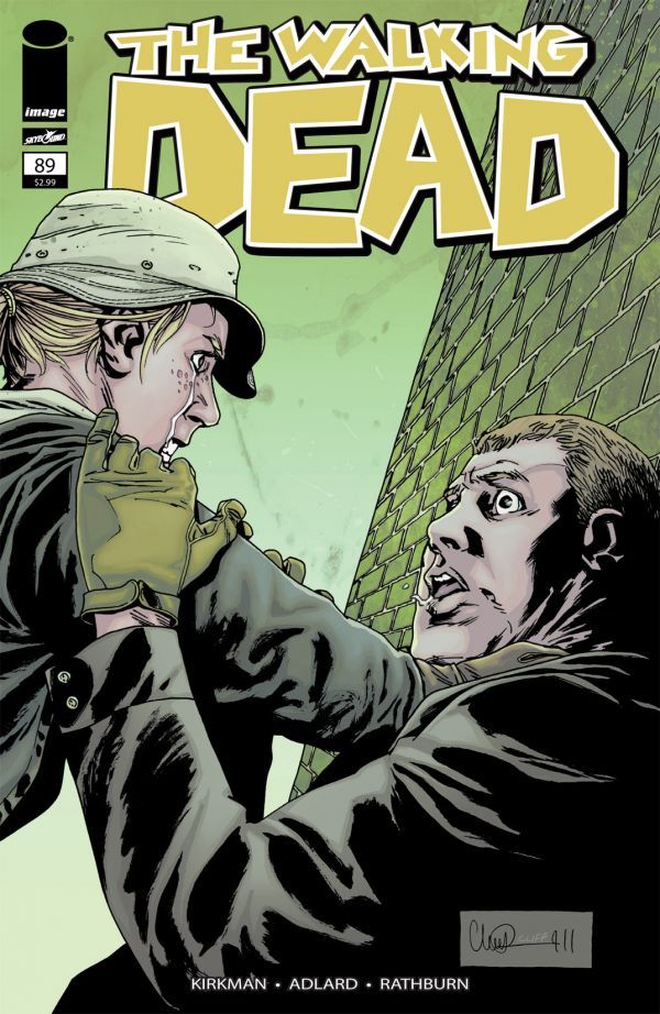 The Walking Dead #89 cover