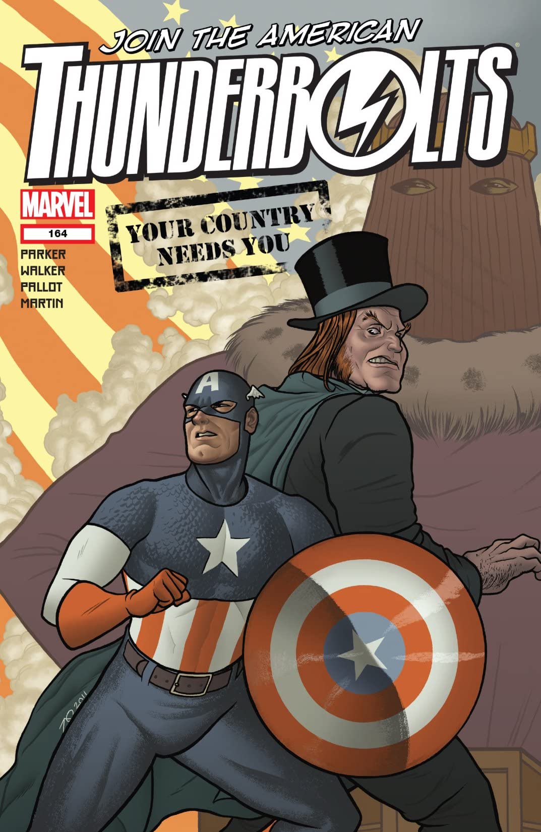 Thunderbolts #164 cover