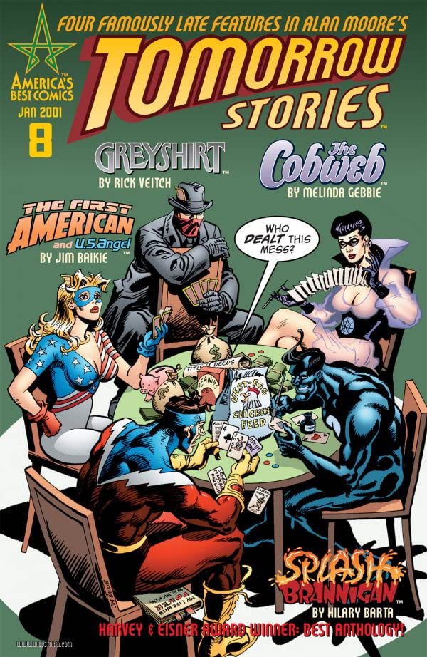 Tomorrow Stories #8 cover