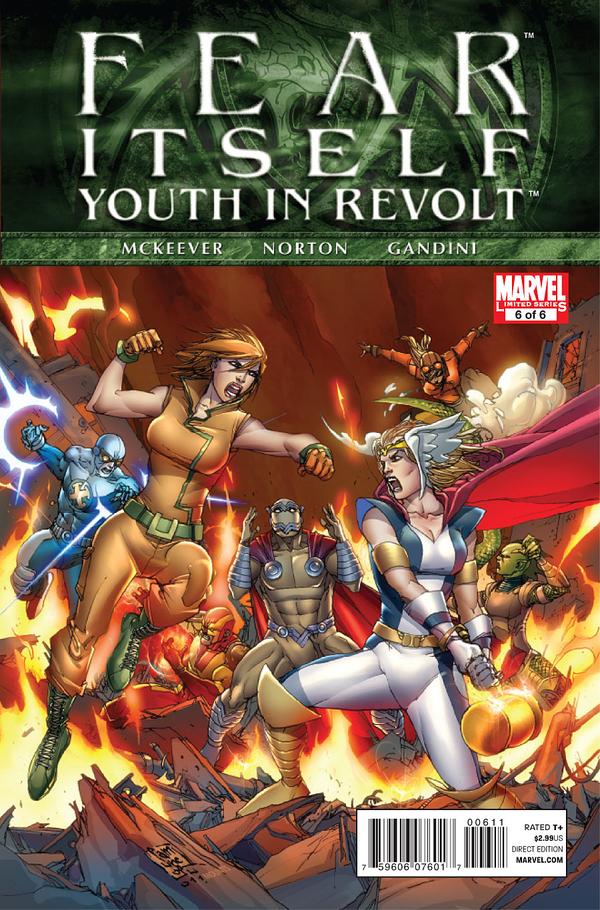 Fear Itself: Youth in Revolt #6 cover