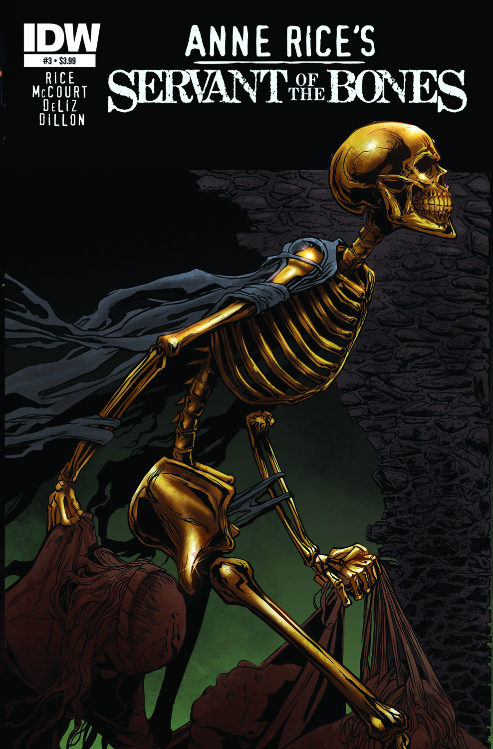 Servant of the Bones #3 cover
