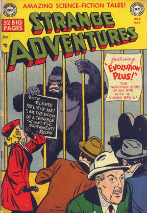 Strange Adventures #8 cover