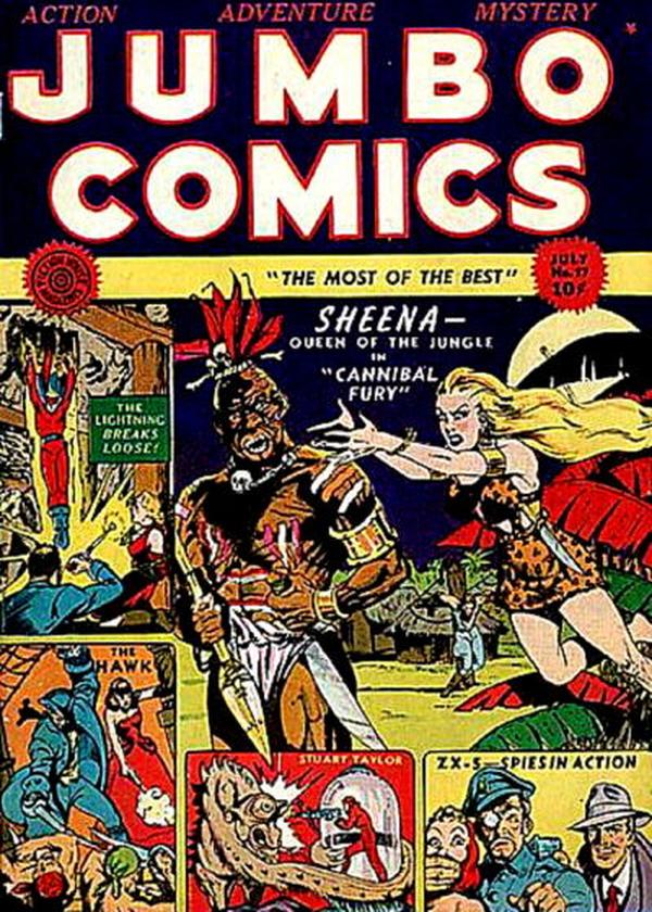 Jumbo Comics #17 cover
