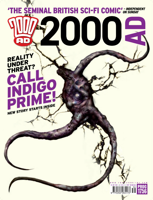 2000 AD #1756 cover