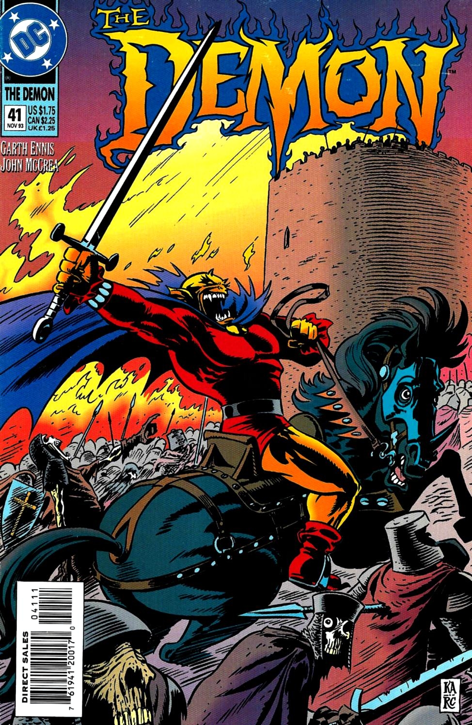The Demon #41 cover
