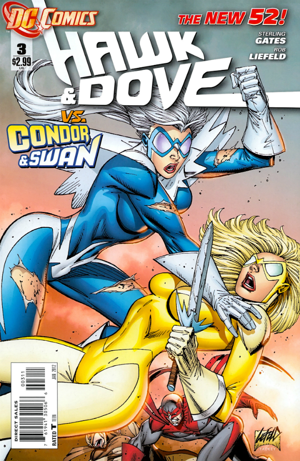 Hawk & Dove #3 cover
