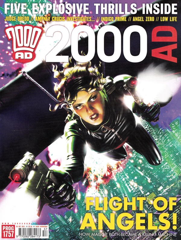 2000 AD #1757 cover