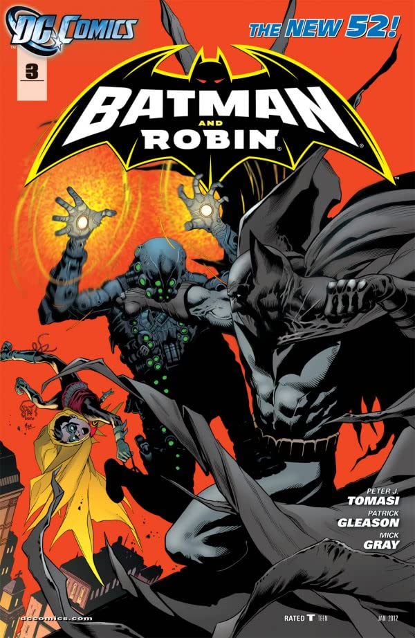 Batman and Robin #3 cover