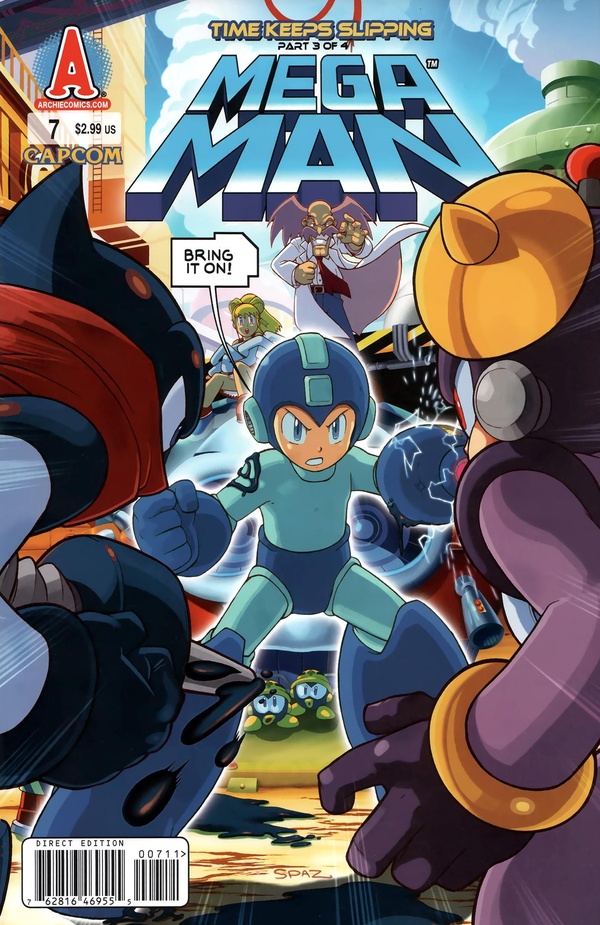 Mega Man #7 cover