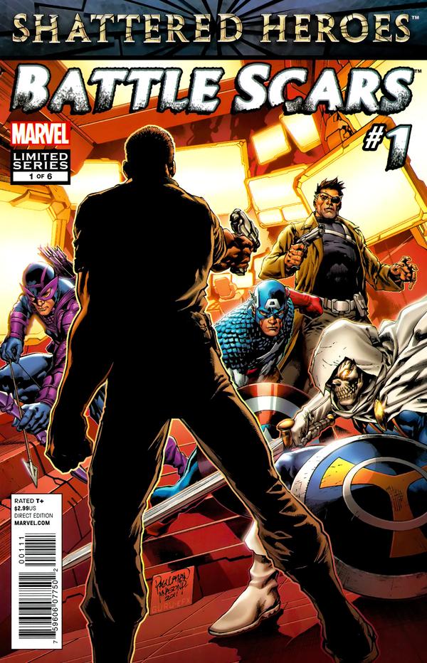 Battle Scars #1 cover