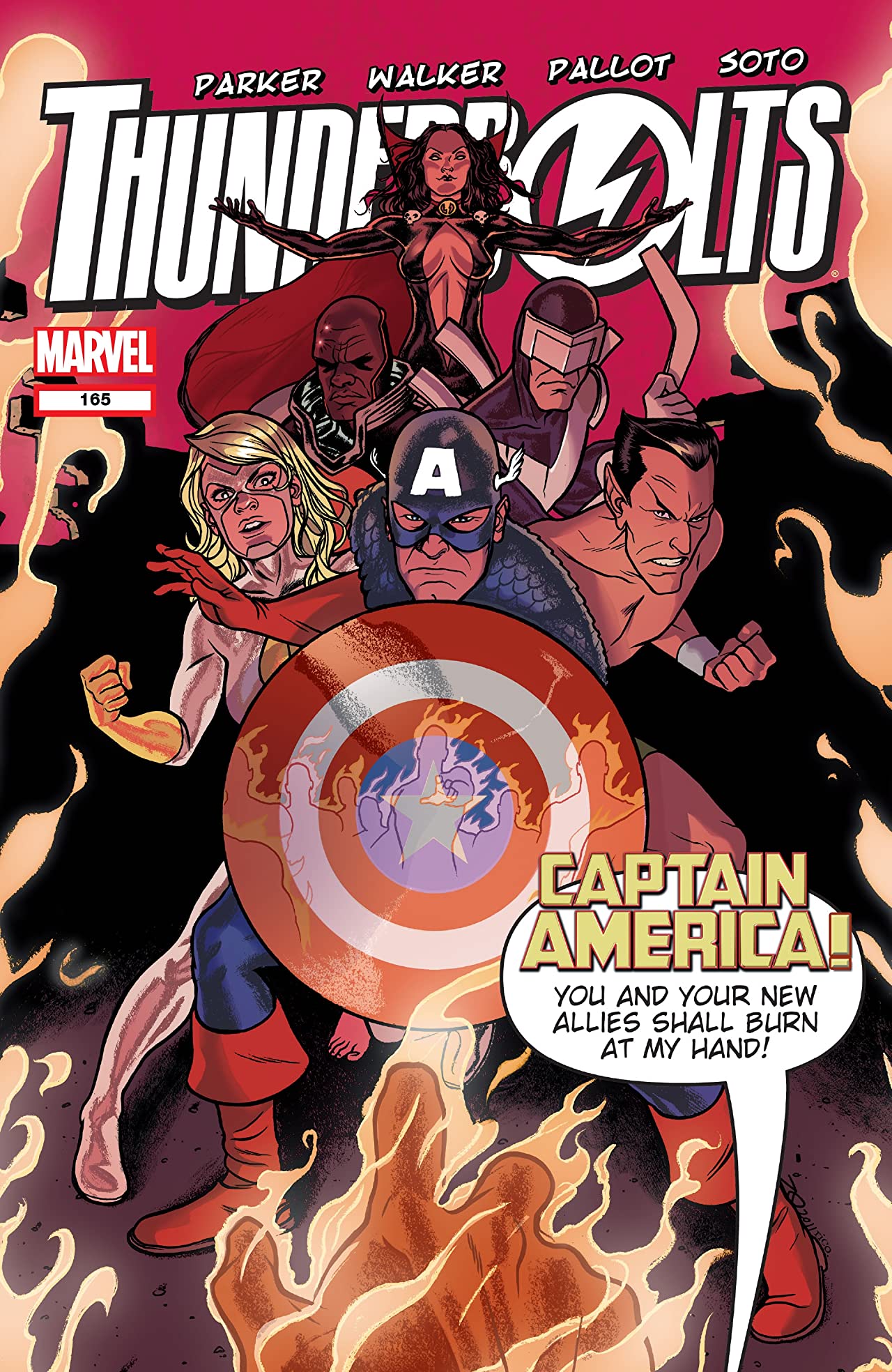 Thunderbolts #165 cover