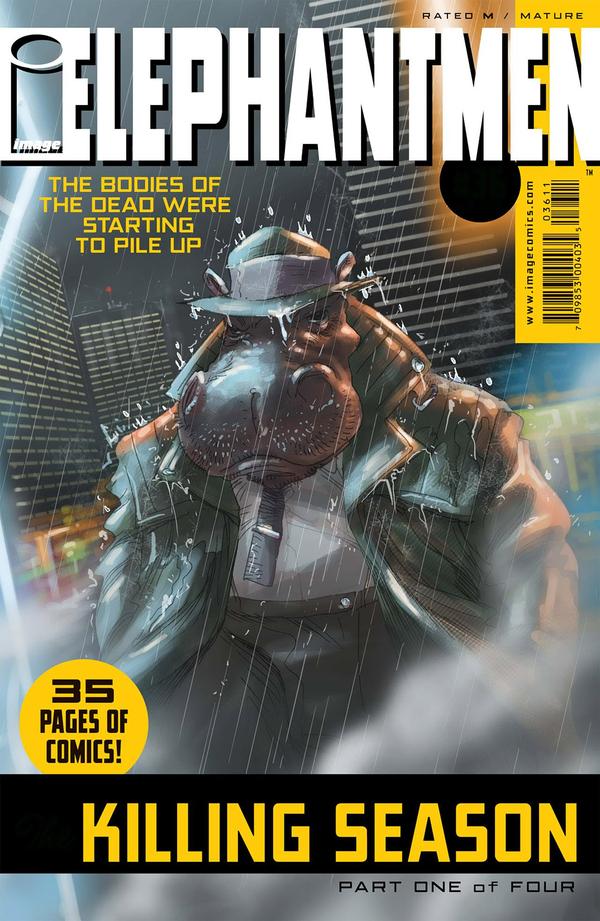 Elephantmen #36 cover