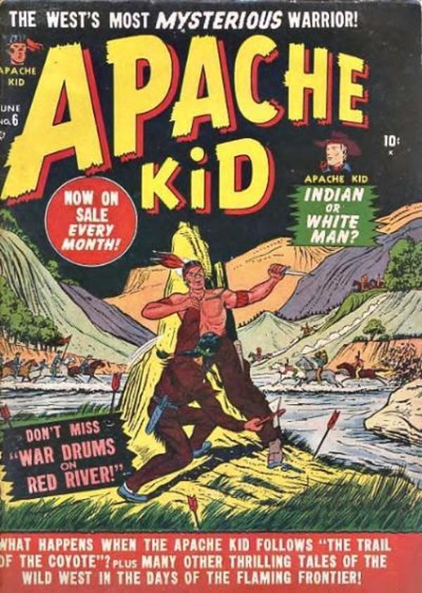 Apache Kid #6 cover
