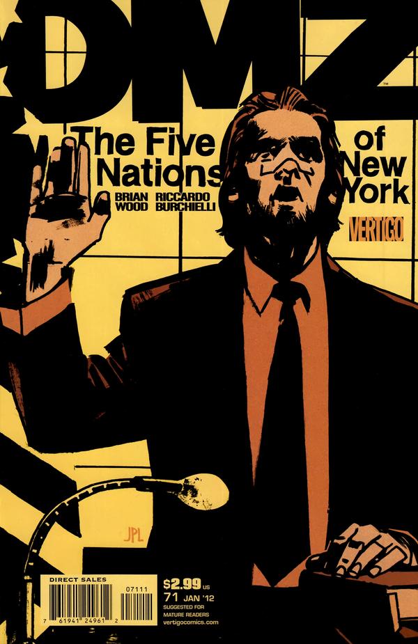 DMZ #71 cover
