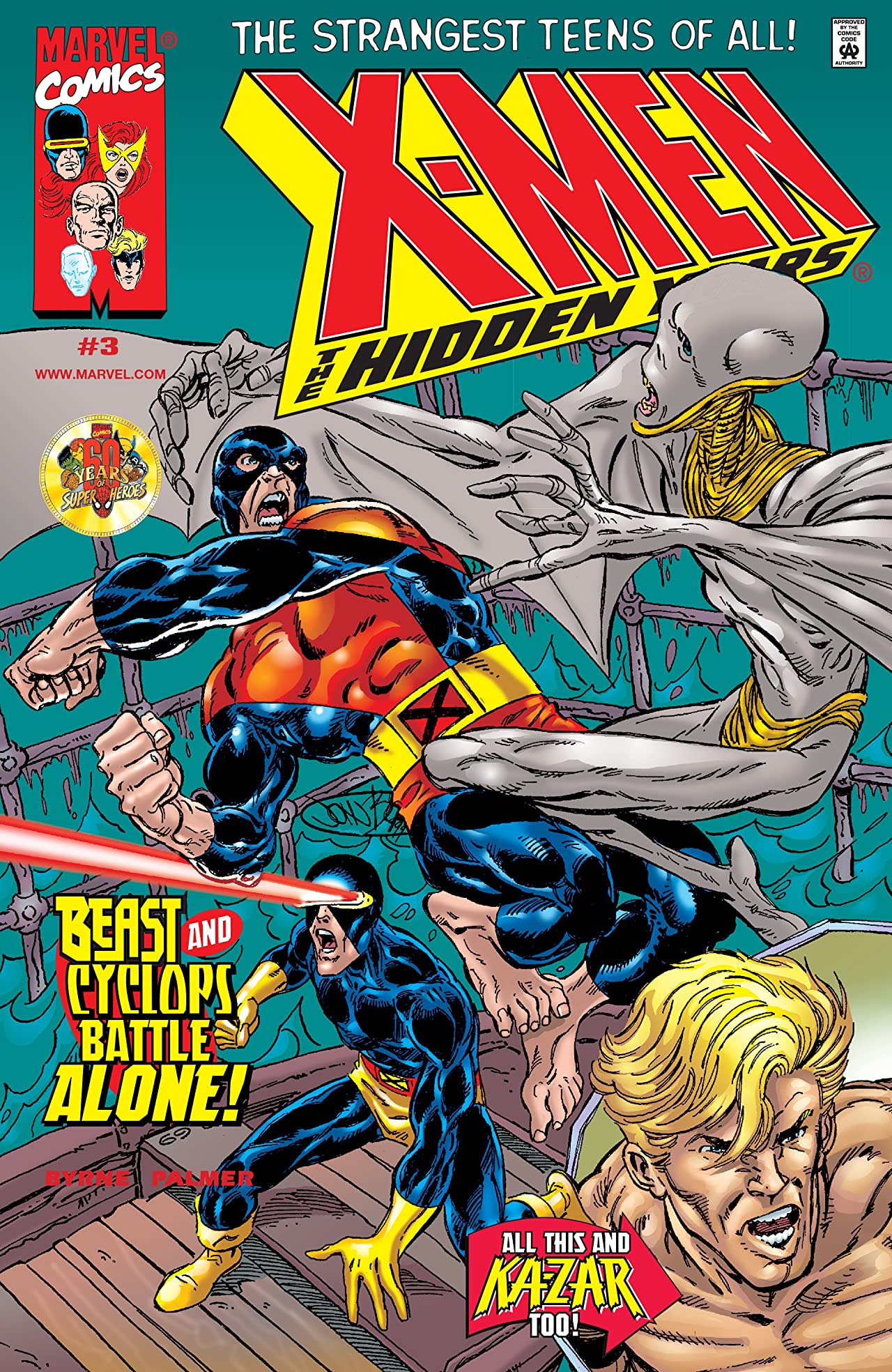 X-Men The Hidden Years #3 cover