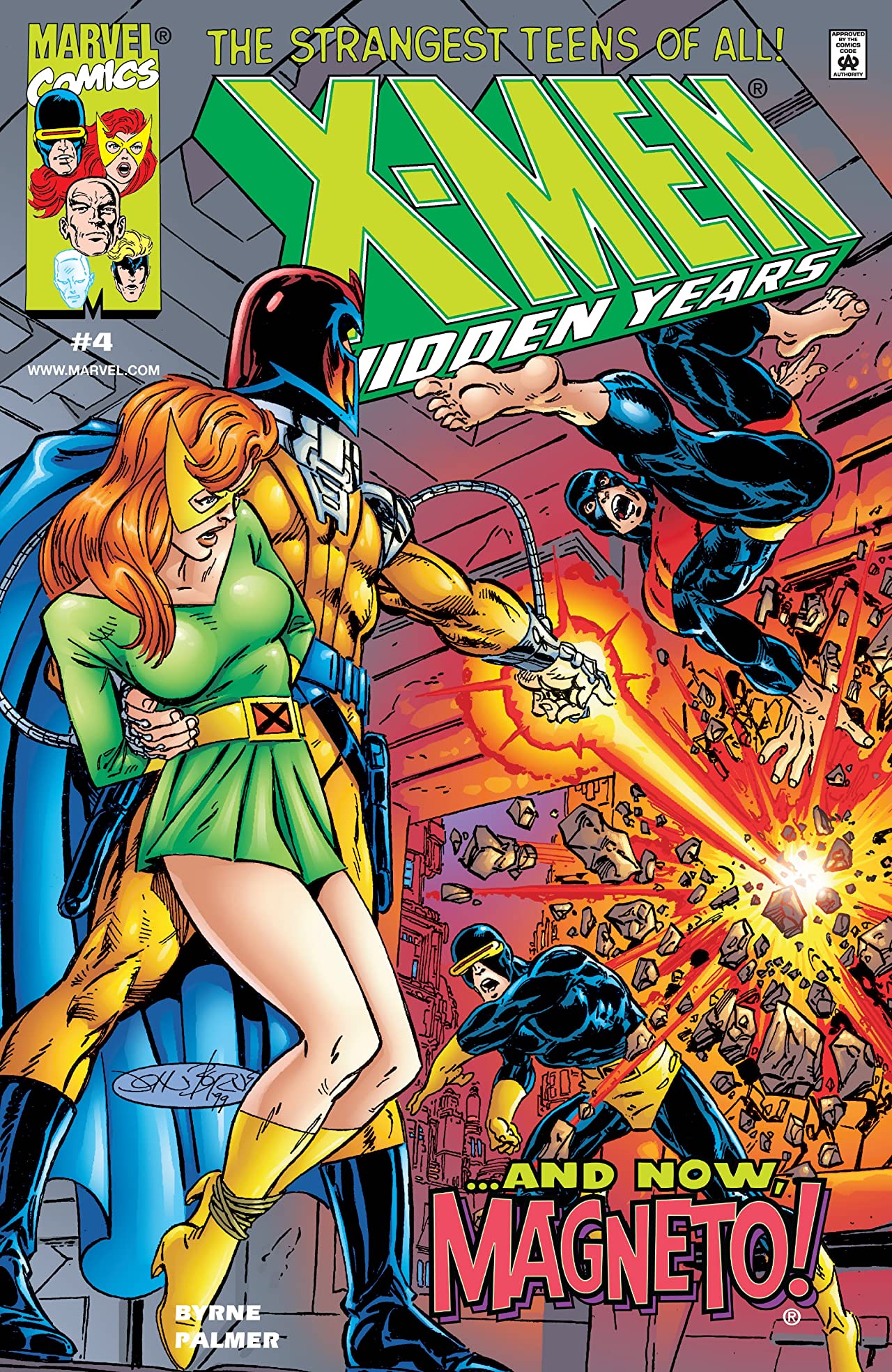 X-Men The Hidden Years #4 cover