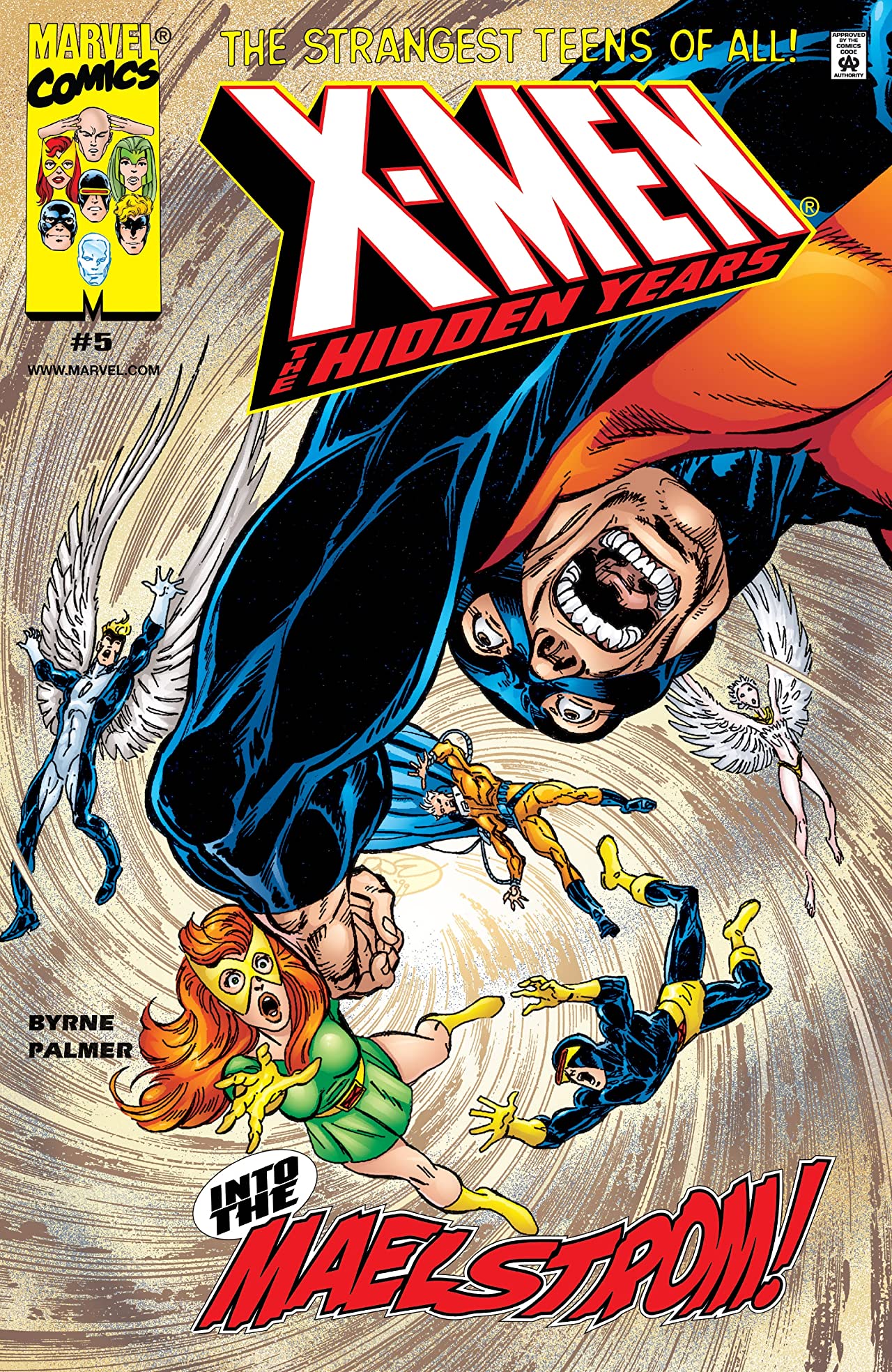 X-Men The Hidden Years #5 cover