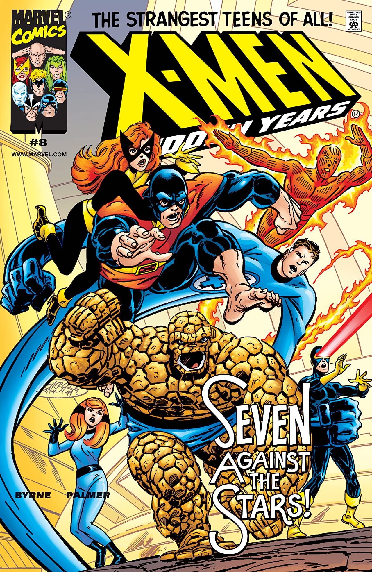X-Men The Hidden Years #8 cover