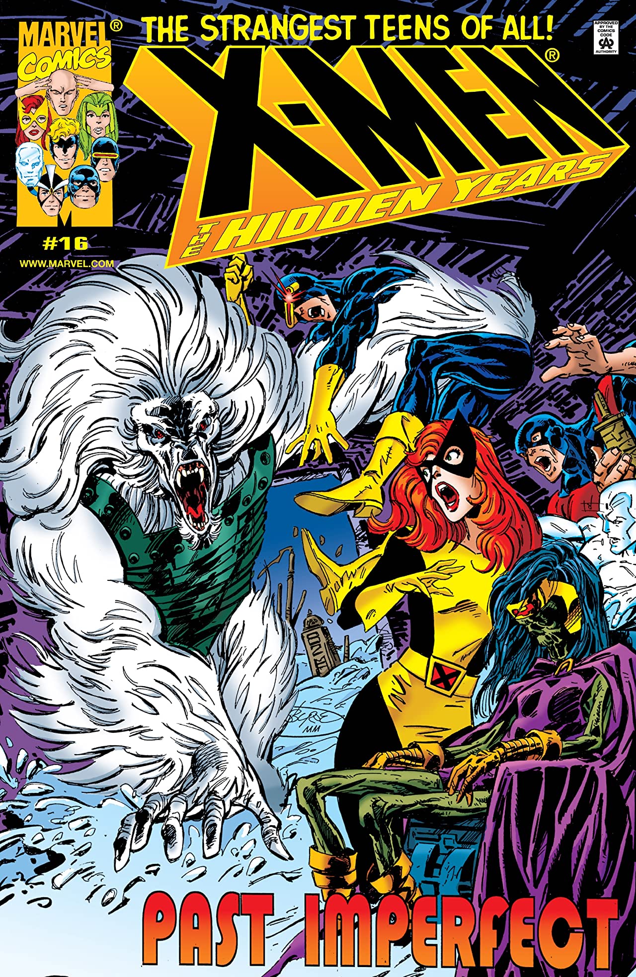 X-Men The Hidden Years #16 cover