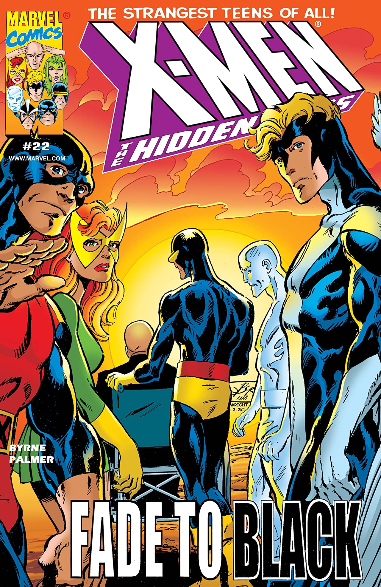 X-Men The Hidden Years #22 cover