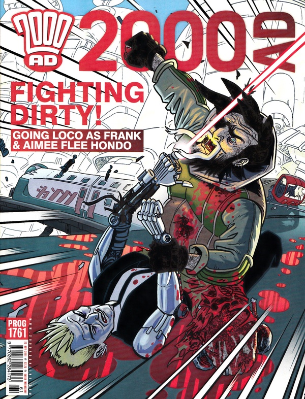 2000 AD #1761 cover