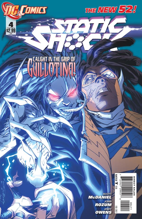 Static Shock #4 cover