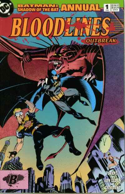 Batman: Shadow of the Bat Annual #1 cover