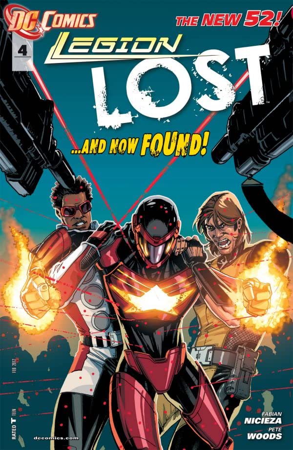 Legion Lost #4 cover