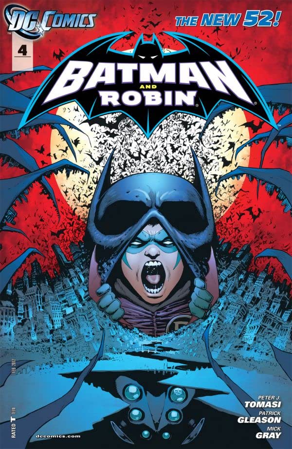 Batman and Robin #4 cover