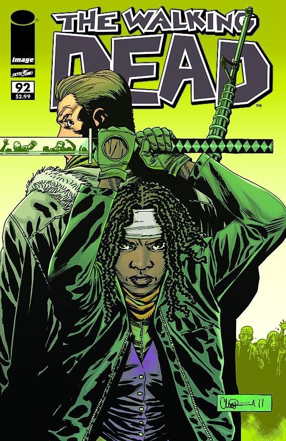 The Walking Dead #92 cover