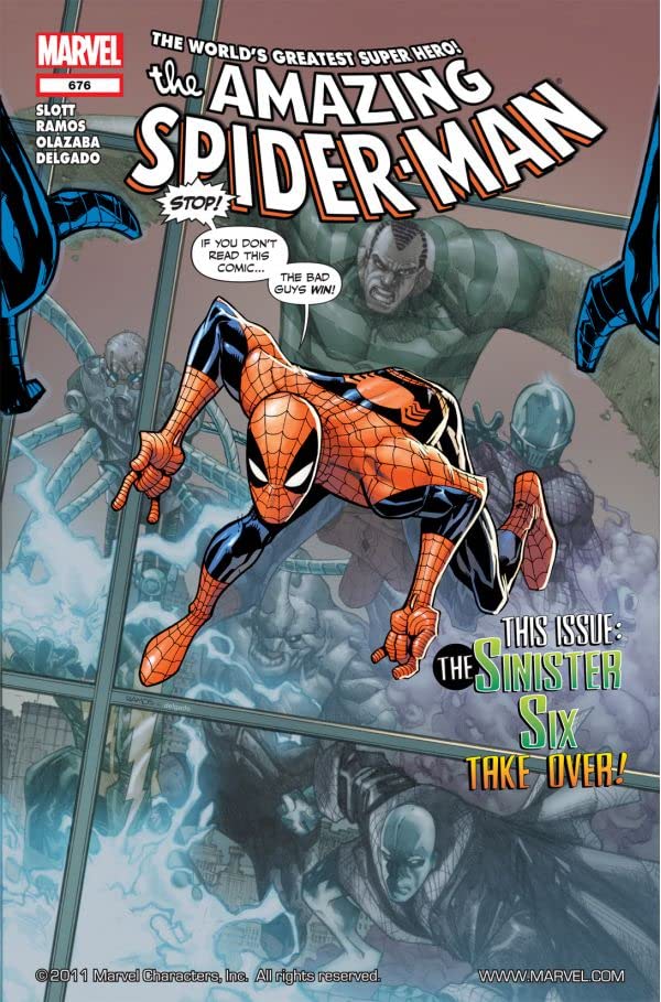 The Amazing Spider-Man #676 cover