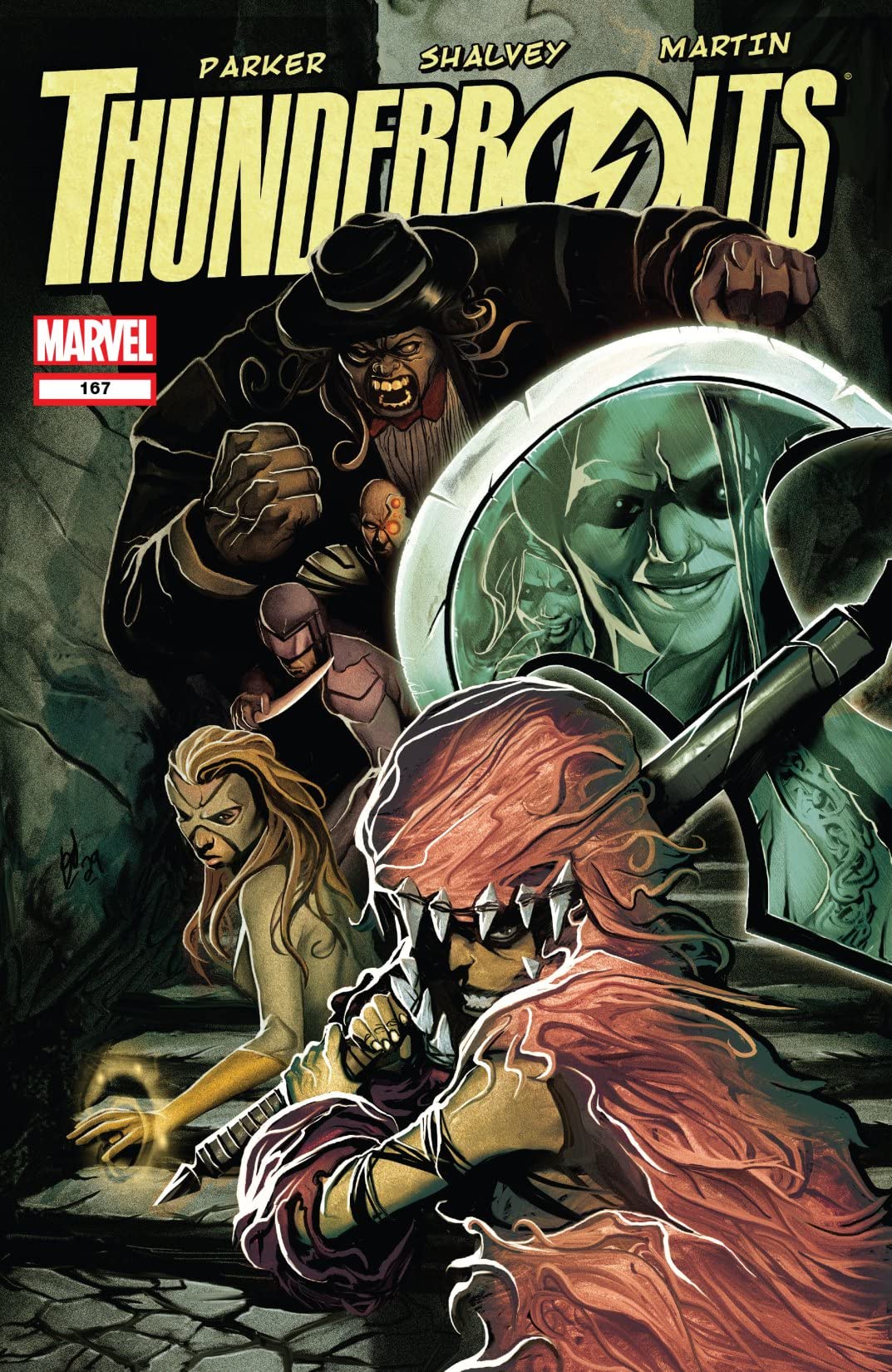 Thunderbolts #167 cover