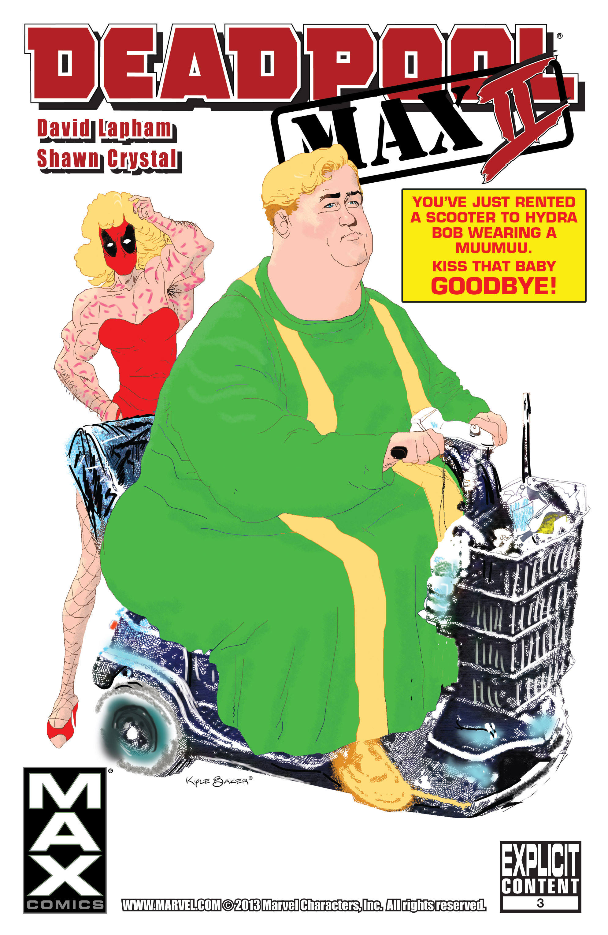 Deadpool Max 2 #3 cover