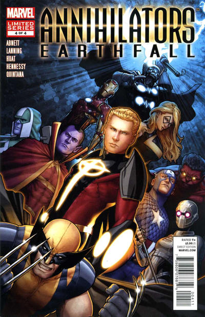 Annihilators: Earthfall #4 cover