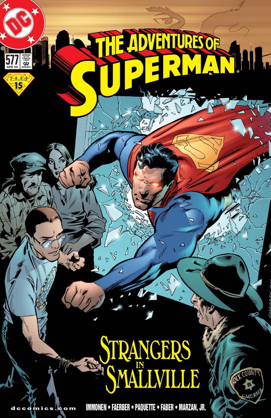 Adventures of Superman #577 cover