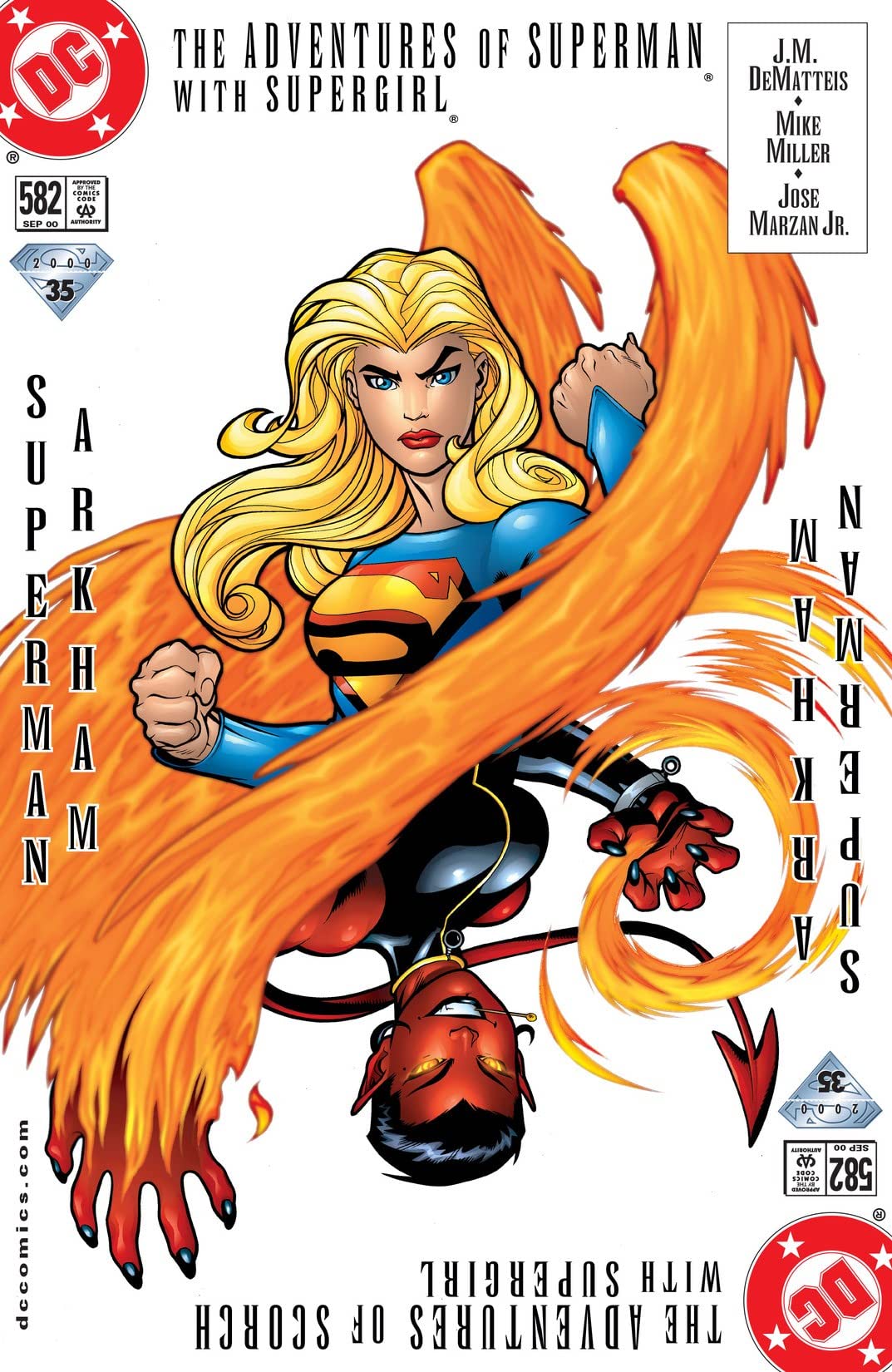 Adventures of Superman #582 cover