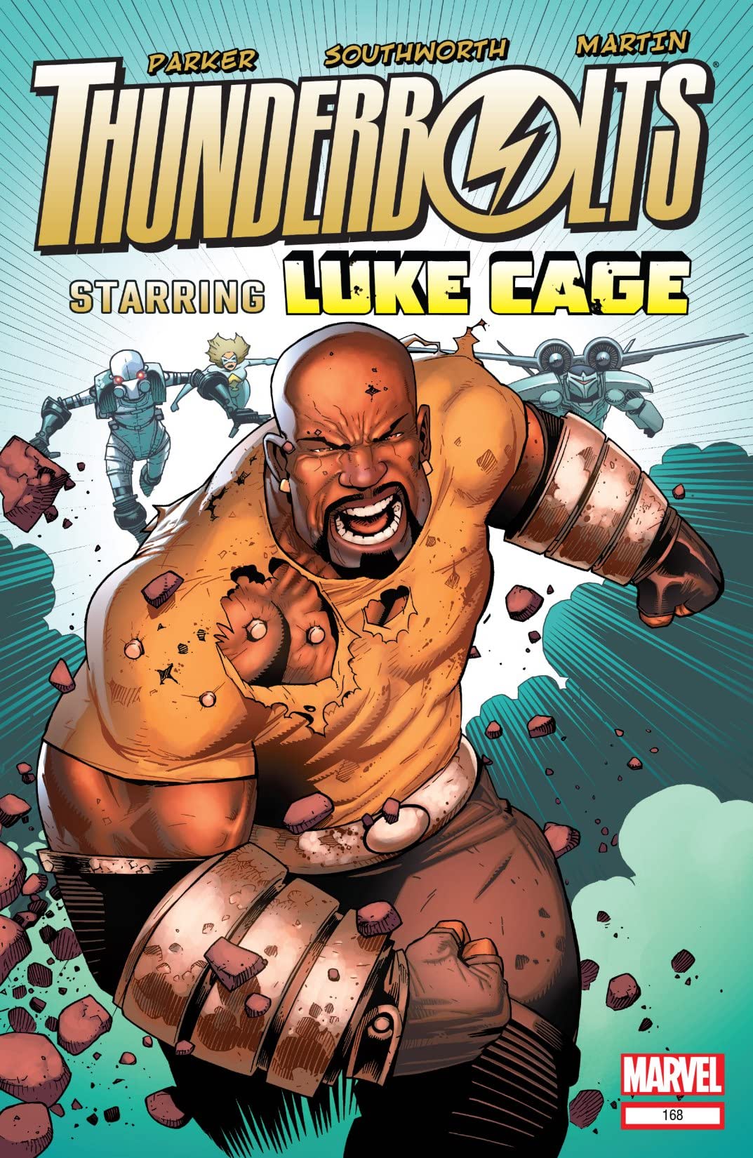 Thunderbolts #168 cover