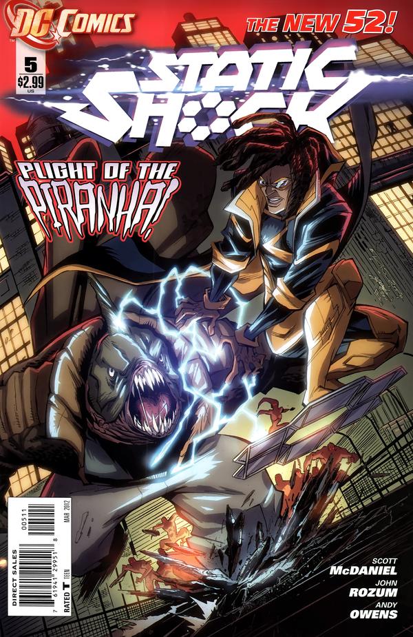 Static Shock #5 cover