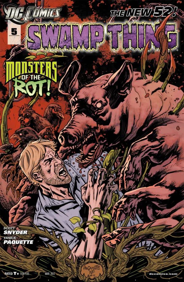 Swamp Thing #5 cover
