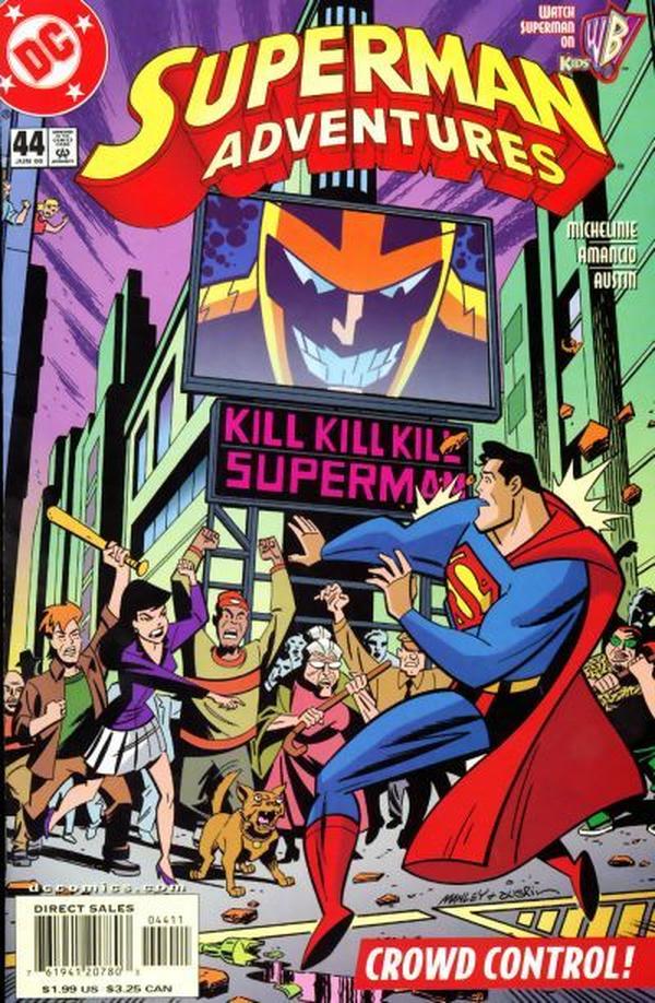 Superman Adventures #44 cover