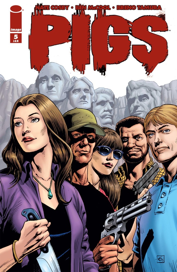 Pigs #5 cover